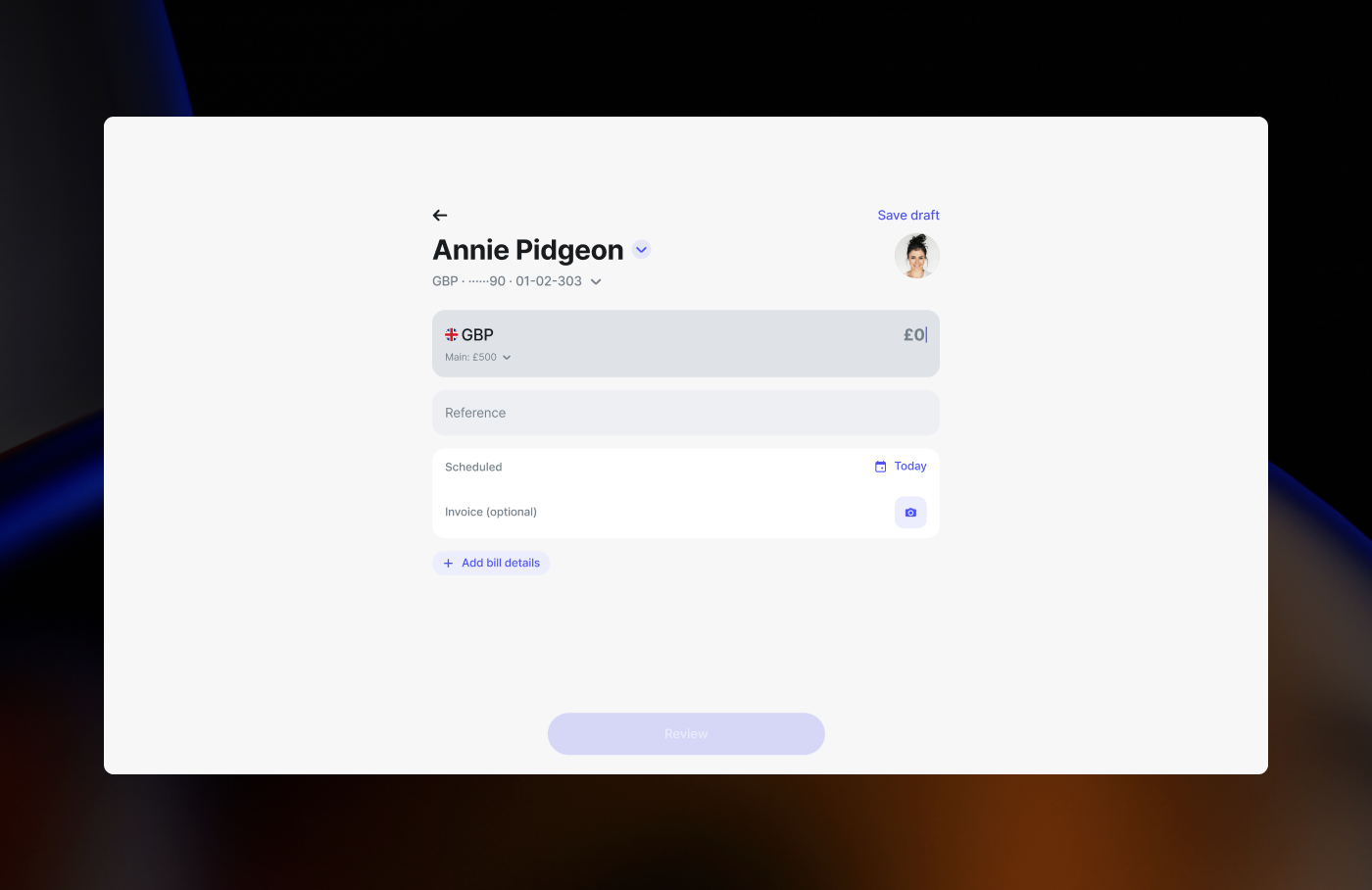 screenshot of Revolut Business